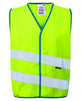 Leo Workwear NEONSTARS Leo EcoViz Childrens Waistcoat (EN 17353)