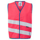 Leo Workwear NEONSTARS Leo EcoViz Childrens Waistcoat (EN 17353)