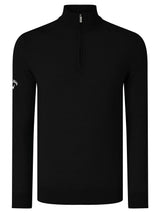 Callaway Ribbed ¼ Zip Merino Sweater