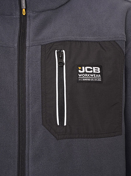 Beeswift Jcb Trade Fleece Full Zip