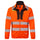 Portwest DX4 Hi-Vis Funnel Neck Sweatshirt #colour_orange-black