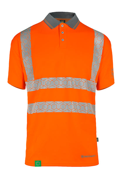 Beeswift Envirowear Recyclable Hi-Vis Polo Shirt