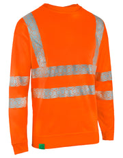 Beeswift Envirowear Recyclable Hi-Vis Sweatshirt