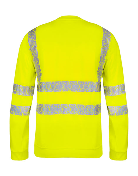 Beeswift Envirowear Recyclable Hi-Vis Sweatshirt