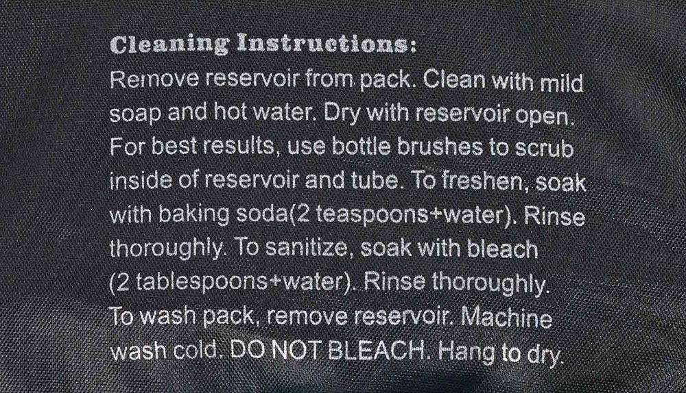 Beeswift Premium Cargo Hydration Pack