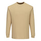 Portwest Flame Resistant Anti-Static Long Sleeve T-Shirt