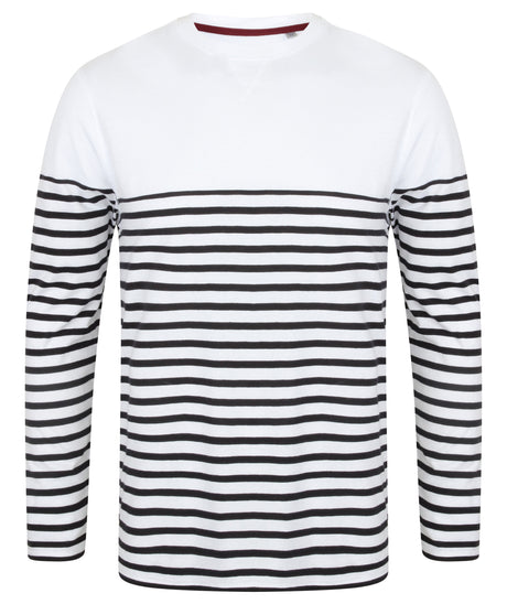 Front Row Long Sleeve Breton Striped T