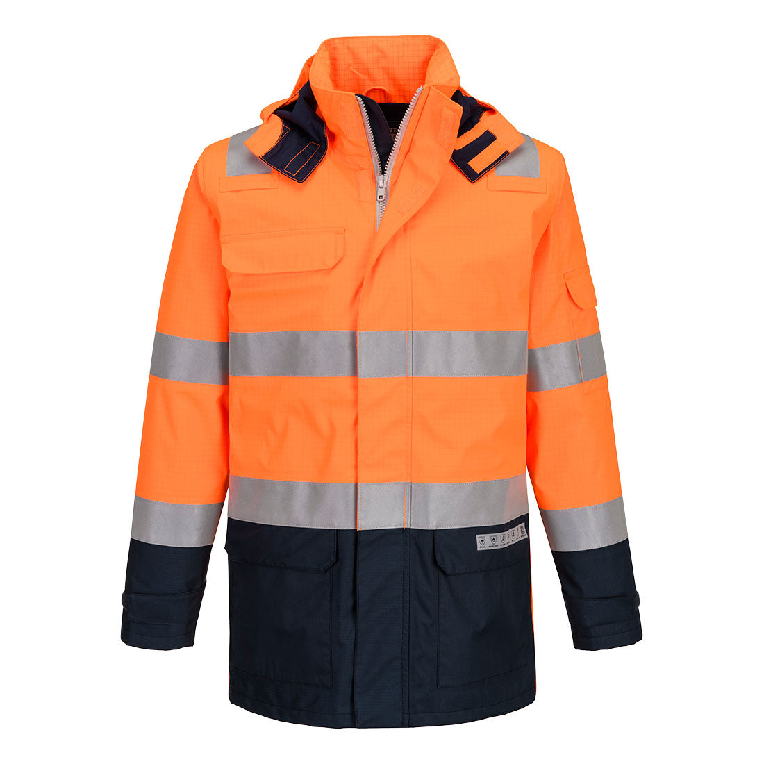 Portwest Bizflame Rain+ Hi-Vis Light Arc Jacket