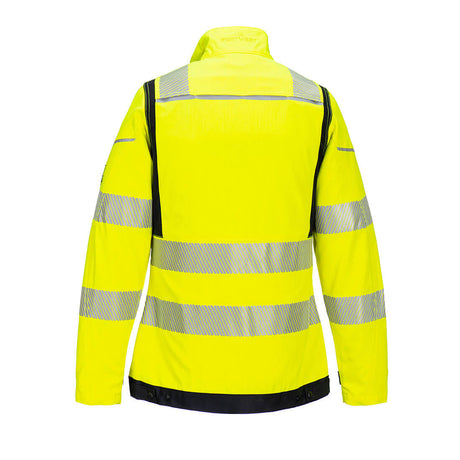 Portwest PW3 FR Hi-Vis Women's Work Jacket #colour_yellow-black