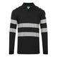 Portwest PW3 Modaflame Knit FR Long Sleeve Polo Shirt