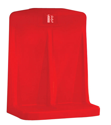 Beeswift Red Double Fire Extinguisher Stand C/W Recessed Base