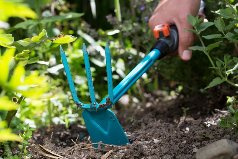 Gardena combisystem Hand Hoe (Straight Blade, 3 Teeth)