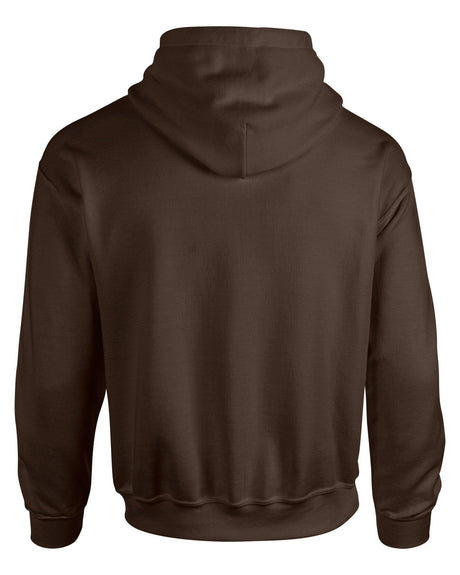 Gildan Heavy Blend Hooded Sweatshirt - Dark Chocolate