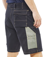 Beeswift Grantham Multi-purpose Pocket Shorts Navy Blue