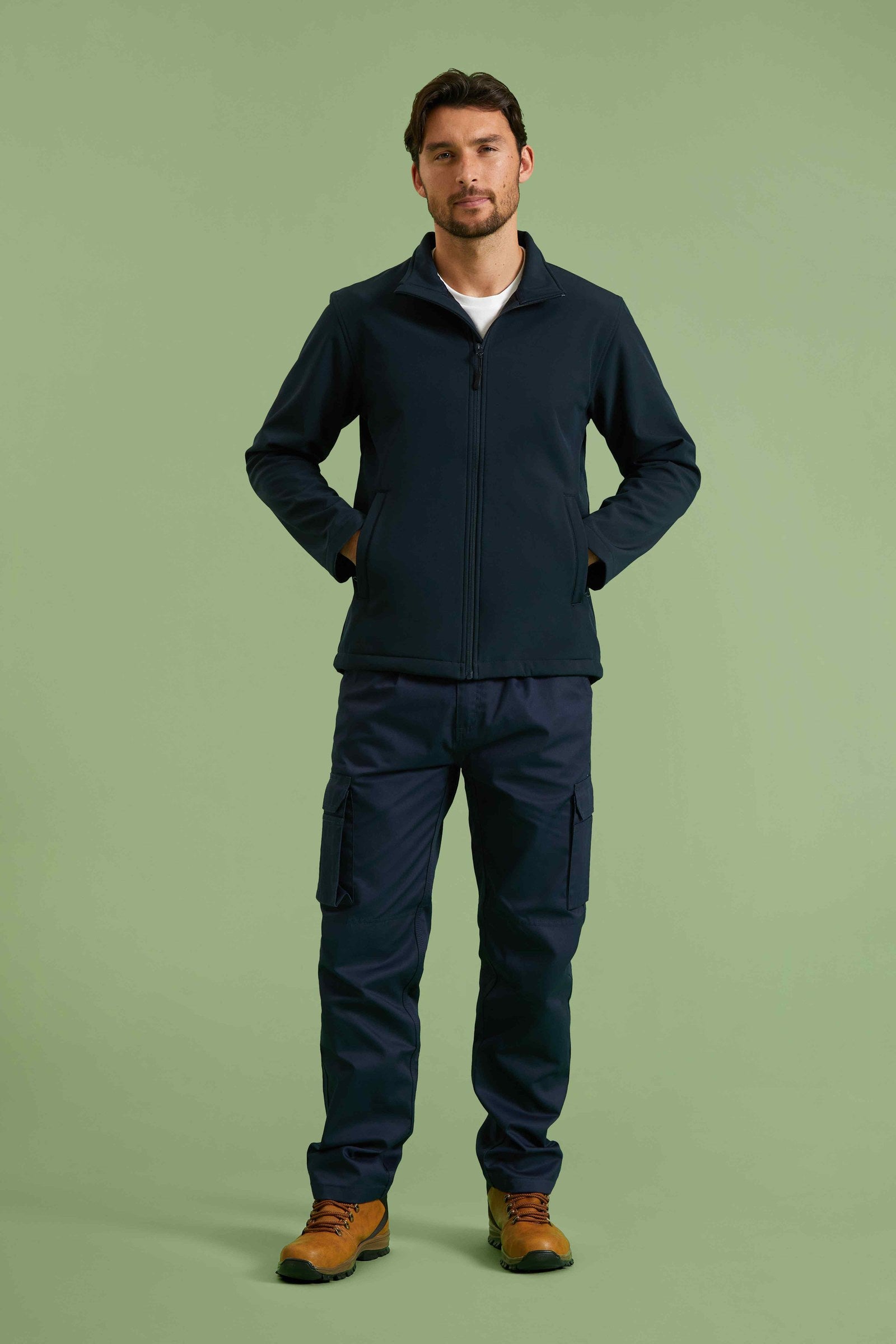 Uneek 325GSM Eco Full Zip Softshell Jacket
