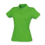 Henbury Women's Coolplus® Polo Shirt - Lime Green