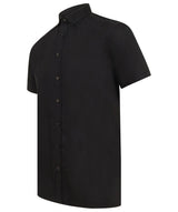 Henbury Modern Short Sleeve Oxford Shirt