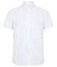 Henbury Modern Short Sleeve Oxford Shirt