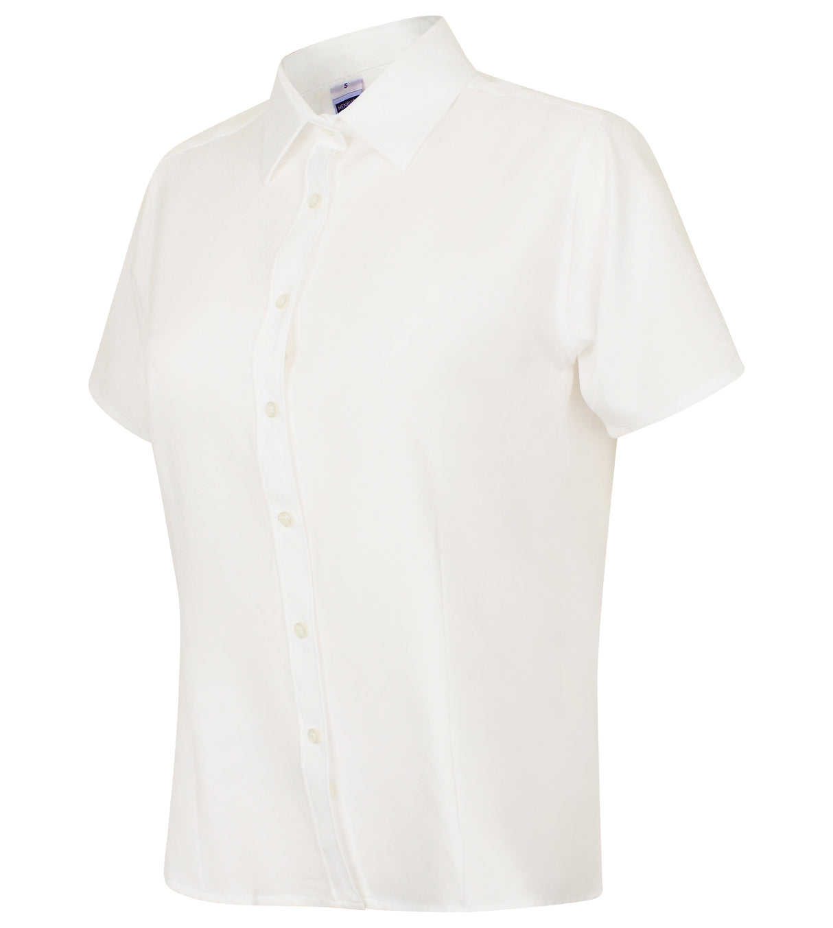 Henbury Women's Wicking Antibacterial Short Sleeve Shirt