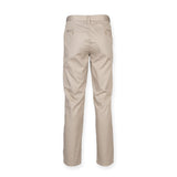 Henbury Women's 65/35 Flat Fronted Chino Trousers