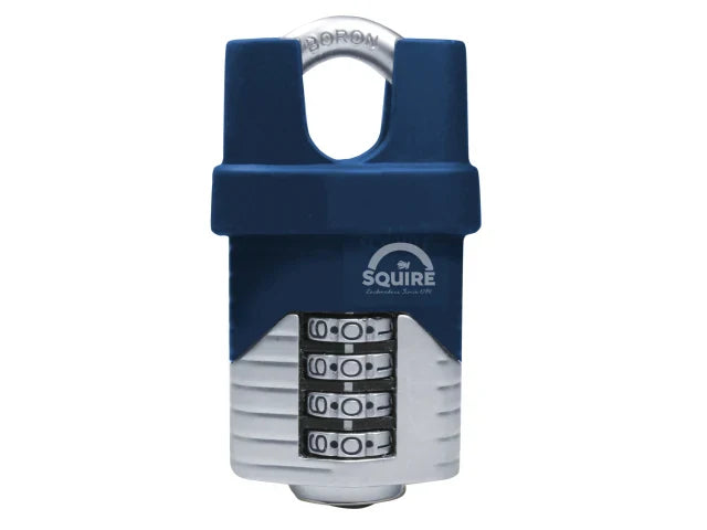 Squire Vulcan Closed Boron Shackle Combination Padlock 50mm