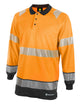 Beeswift Hivis Two Tone Polo Shirt L/S