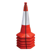 JSP 75cm Sand Weighted 1 Piece Cone with Sealbrite Sleeve - Pack of 5