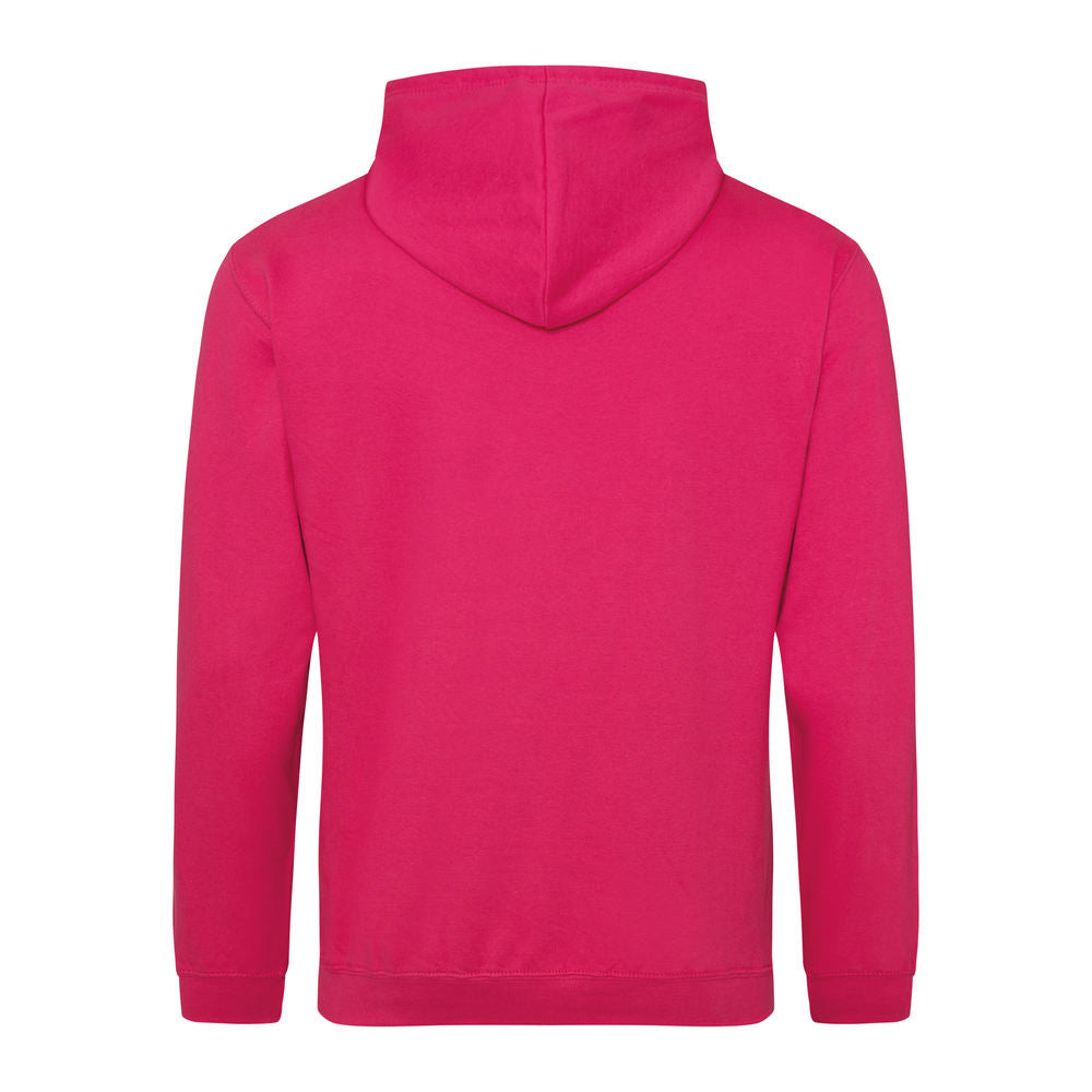 Awdis Just Hoods College Hoodie - Hot Pink