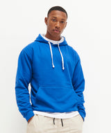 Awdis Just Hoods Varsity Hoodie - New French Navy/Heather Grey*?