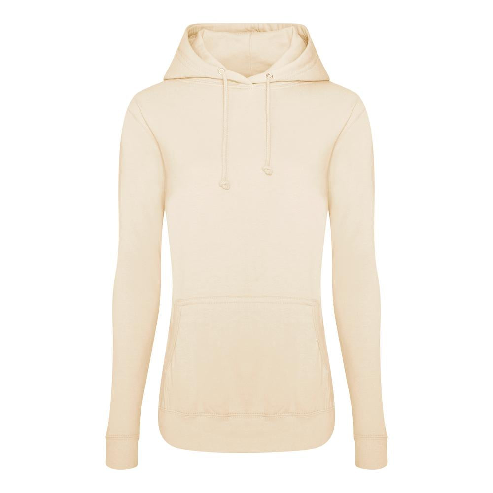 Awdis Just Hoods Women's College Hoodie - Vanilla Milkshake