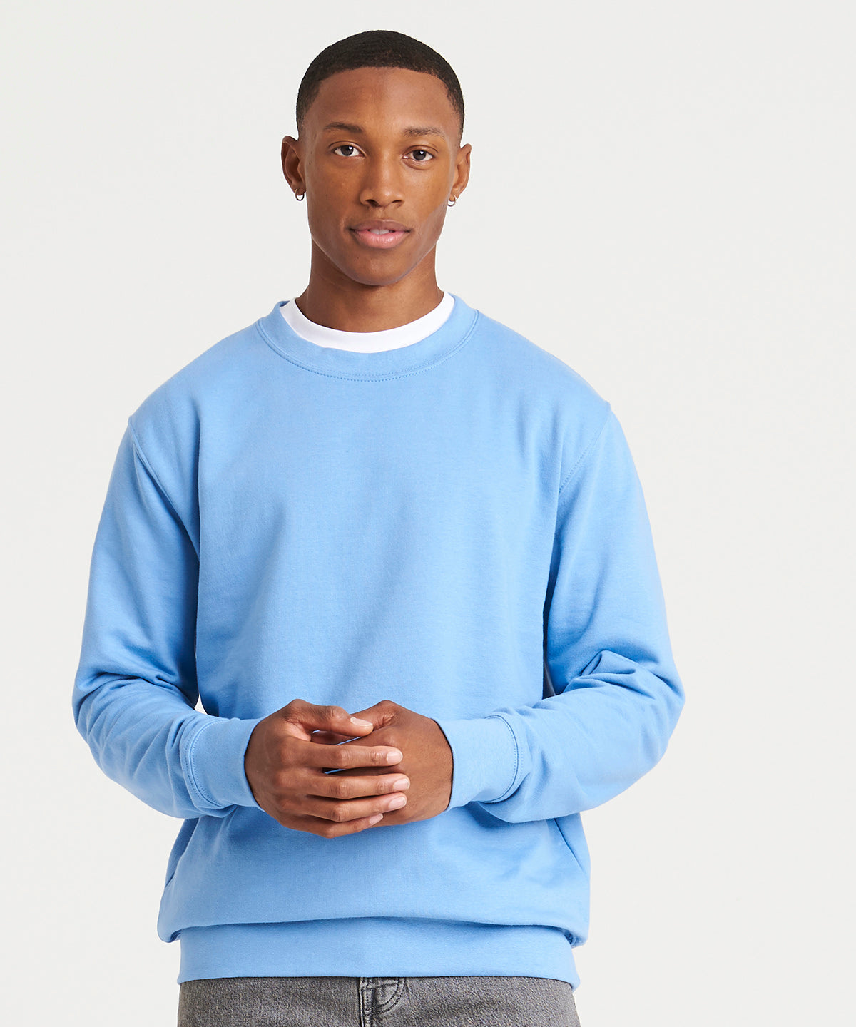 Awdis Just Hoods Awdis Sweatshirt - Hawaiian Blue