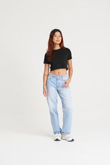 Awdis Just T's Women's Triblend Cropped T