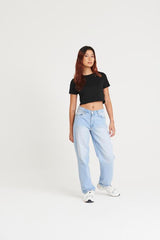 Awdis Just T's Women's Triblend Cropped T