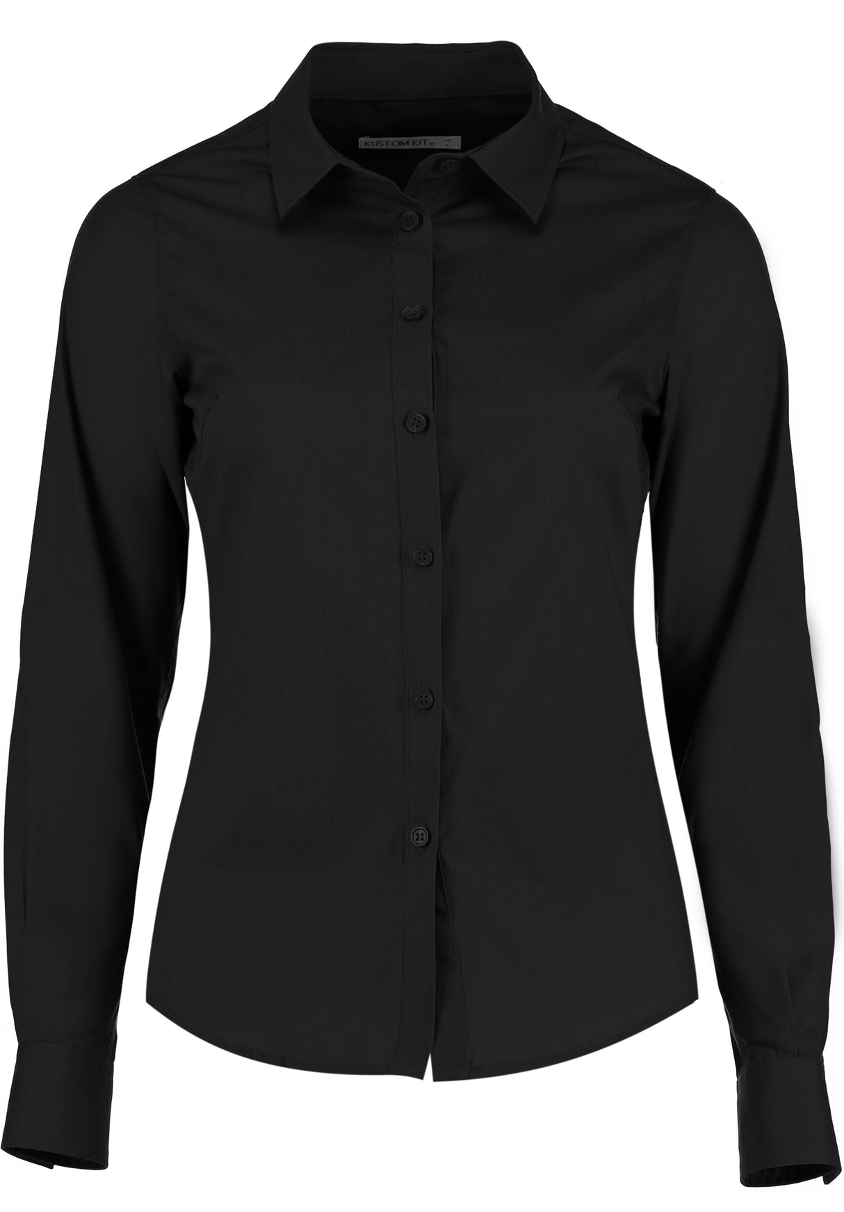 Kustom Kit Women's Poplin Shirt Long Sleeve