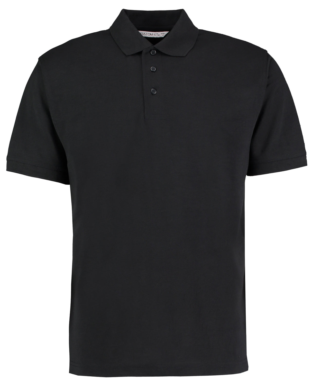 Kustom Kit Klassic Polo With Superwash® 60°C (Classic Fit) - Black