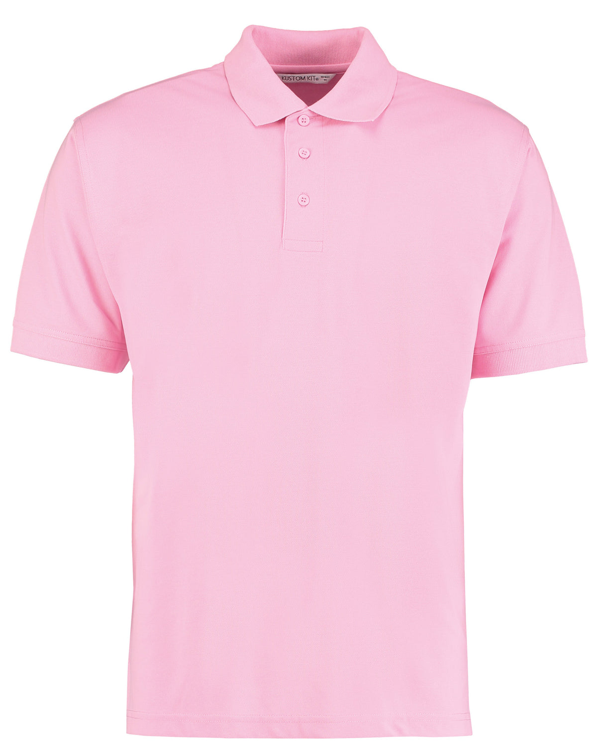 Kustom Kit Klassic Polo With Superwash® 60°C (Classic Fit) - Pink