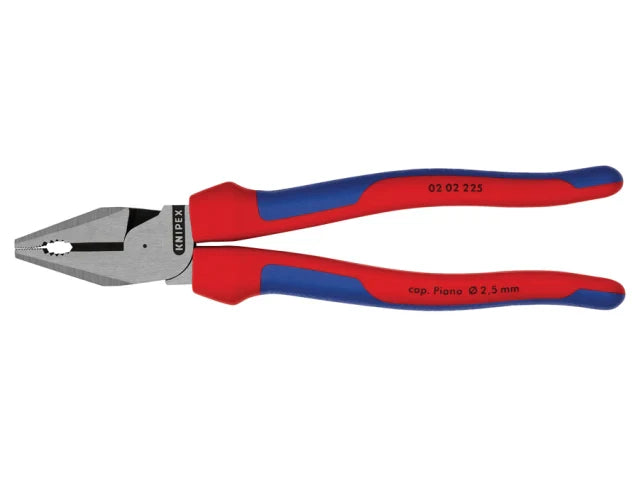 Knipex High Leverage Combination Pliers Multi-Component Grip 225mm