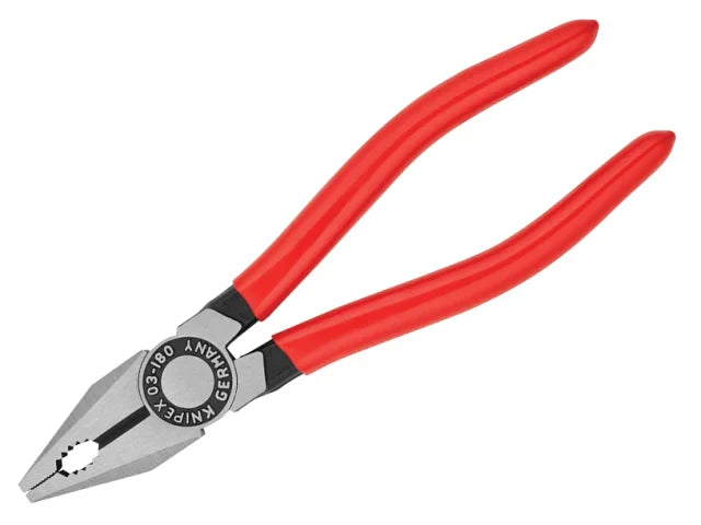 Knipex Combination Pliers PVC Grip 180mm