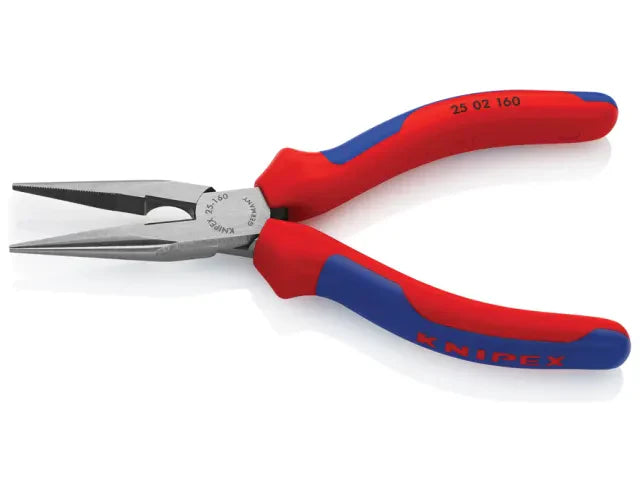 Knipex Snipe Nose Side Cutting Pliers (Radio) Multi-Component Grip 160mm (6.1/4in)