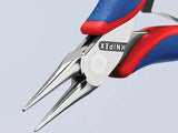 Knipex Round Nose Electronics Pliers Multi-Component Grip 115mm