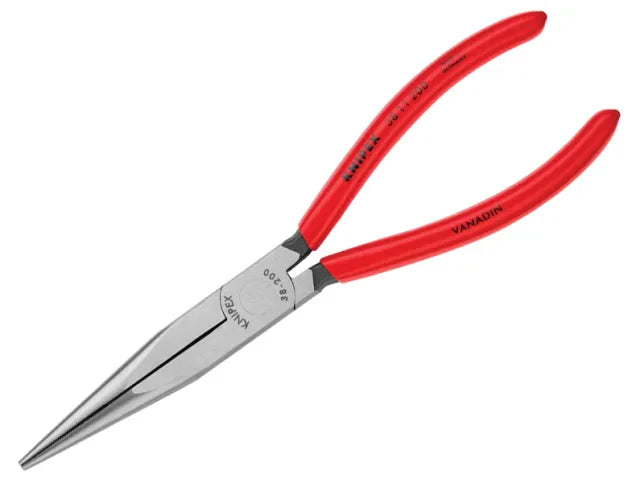 Knipex Mechanic's Long Nose Pliers PVC Grip 200mm (8in)