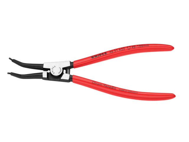 Knipex Circlip Pliers External 45° Bent Tip 40-100mm A32