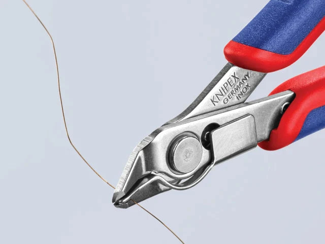 Knipex Electronic Super Knips® with Lead Catcher Multi-Component Grip 125mm