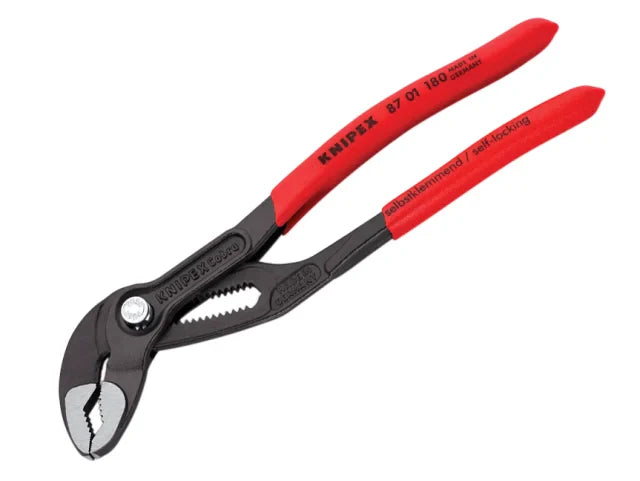 Knipex Cobra® Water Pump Pliers PVC Grip 180mm