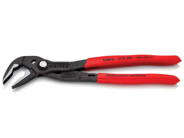 Knipex Cobra® ES Extra Slim Water Pump Pliers PVC Grip 250mm