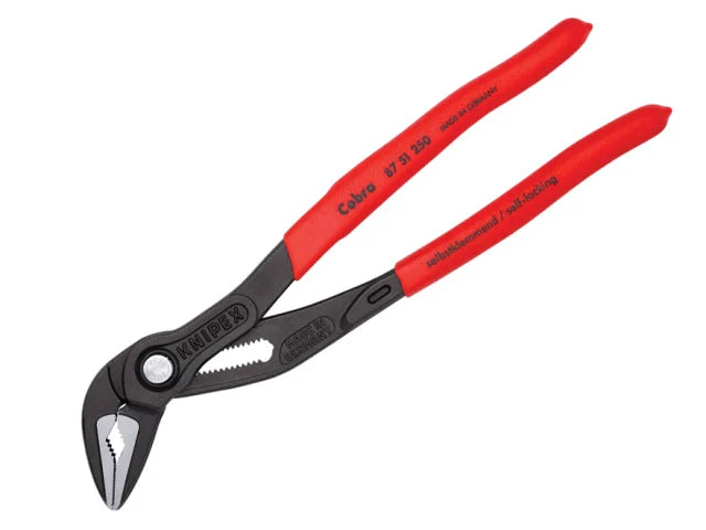 Knipex Cobra® ES Extra Slim Water Pump Pliers PVC Grip 250mm