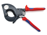 Knipex Ratchet Action Cable Shears Multi-Component Grip 280mm