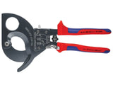 Knipex Ratchet Action Cable Shears Multi-Component Grip 280mm