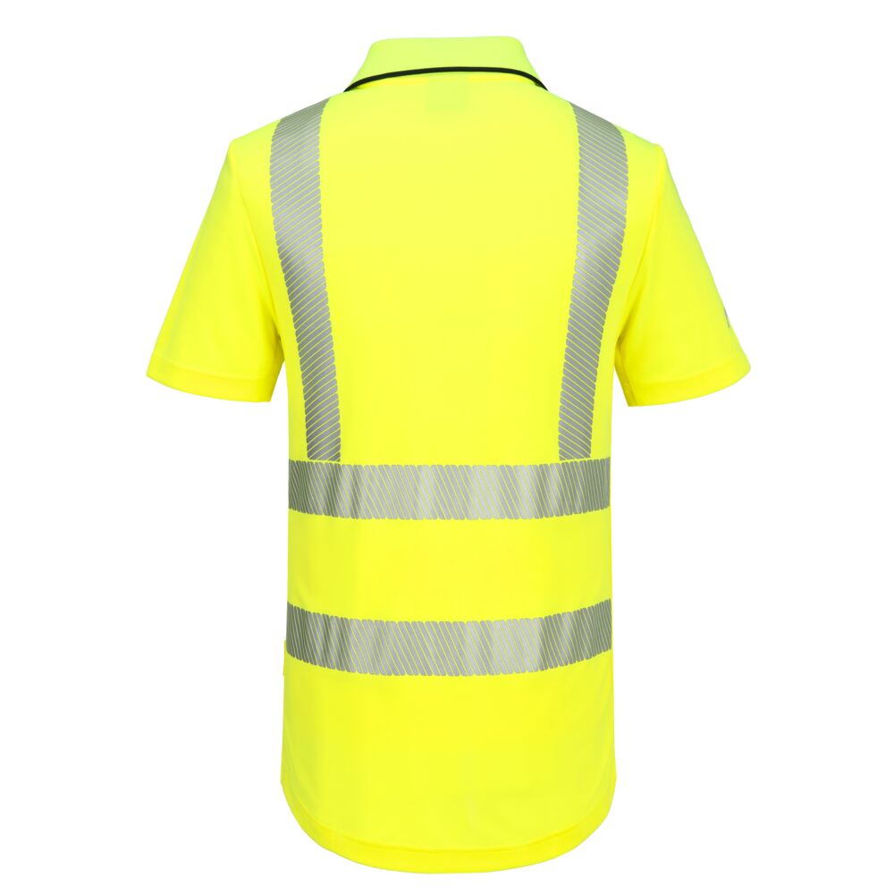 Portwest KX3 Sport Hi-Vis Zip Polo Shirt S/S