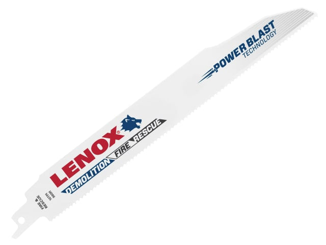 LENOX 20597-960R Demolition Reciprocating Saw Blades 225mm 10 TPI (Pack 2)